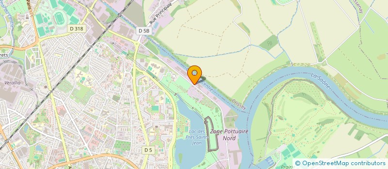 localisation de l'entreprise SCI LE CLOUSEAU à CHALON-SUR-SAONE