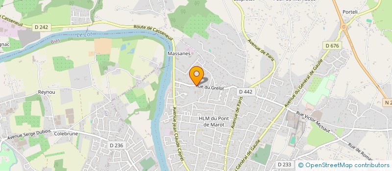 localisation de l'entreprise SCI LE CLOUSSOU  VILLENEUVE-SUR-LOT