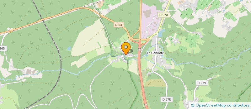 localisation de l'entreprise SCI LE CLUB DES 5  FOUGEROLLES-SAINT-VALBERT