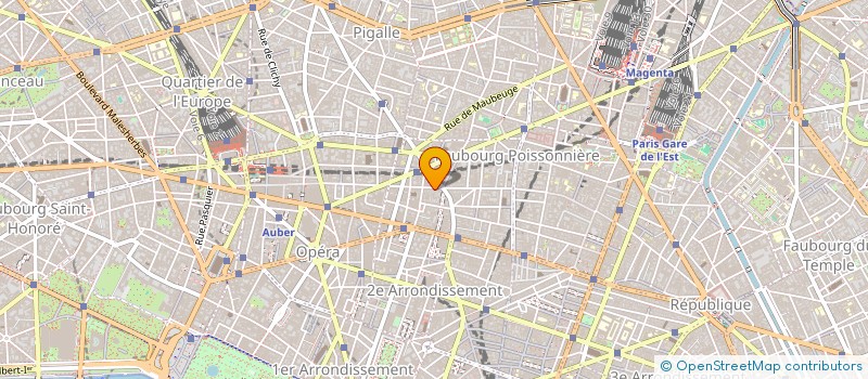 localisation de l'entreprise SCI LE CLUZEAU  PARIS