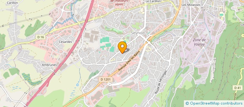 localisation de l'entreprise SCI LE COIN DU JOUR à ANNECY