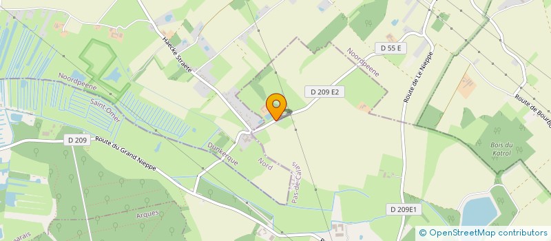 localisation de l'entreprise SCI LE COIN PERDU  CLAIRMARAIS