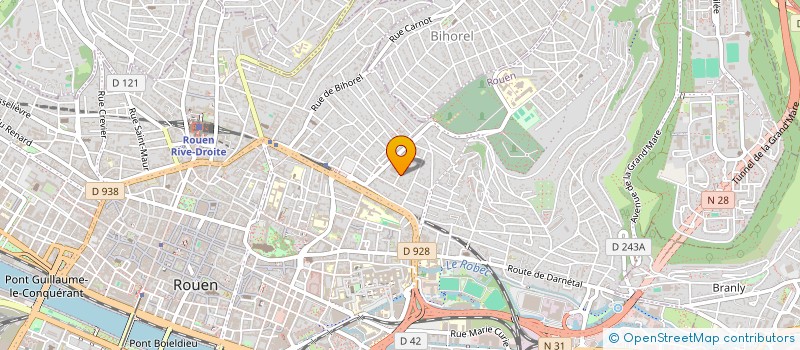 localisation de l'entreprise SCI LE COLBERT IS à ROUEN