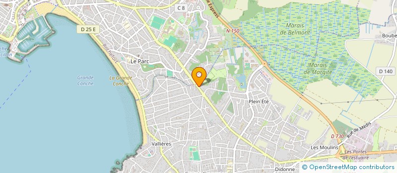 localisation de l'entreprise SCI LE COLIBRI  SAINT-GEORGES-DE-DIDONNE