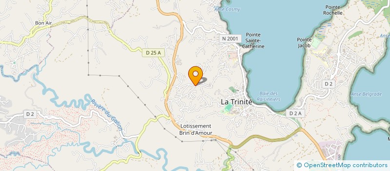 localisation de l'entreprise SCI LE COLIBRI à LA TRINITE