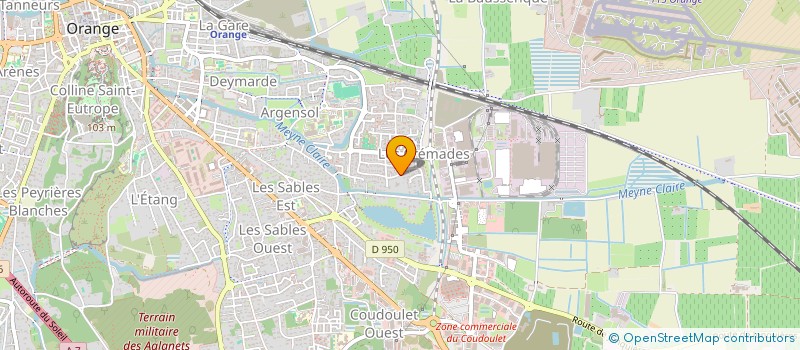 localisation de l'entreprise SCI LE COLIBRI  ORANGE