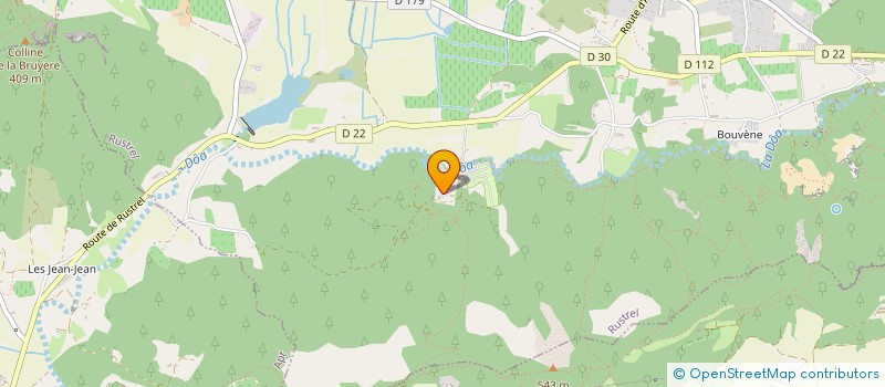 localisation de l'entreprise SCI LE COLO  RUSTREL