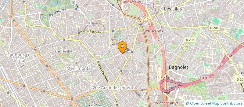 localisation de l'entreprise SCI LE COLOMBIER  PARIS