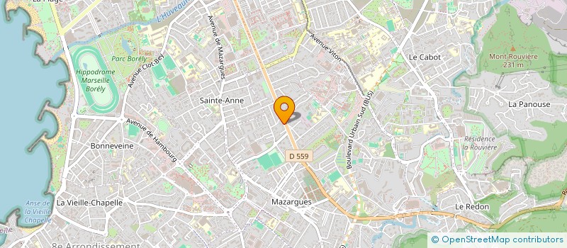 localisation de l'entreprise SCI LE COLOMBIER à MARSEILLE