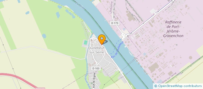 localisation de l'entreprise SCI LE COLOMBIER  QUILLEBEUF-SUR-SEINE