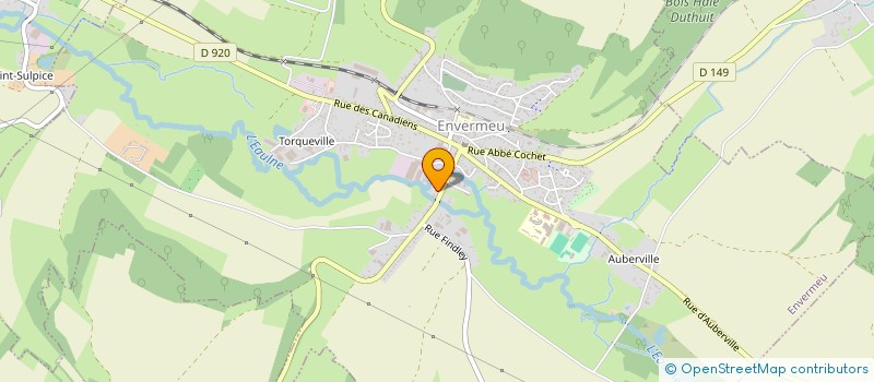 localisation de l'entreprise SCI LE COLOMBIER  ENVERMEU