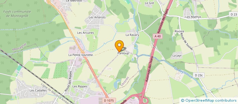 localisation de l'entreprise SCI LE COLOMBIER à CERTINES