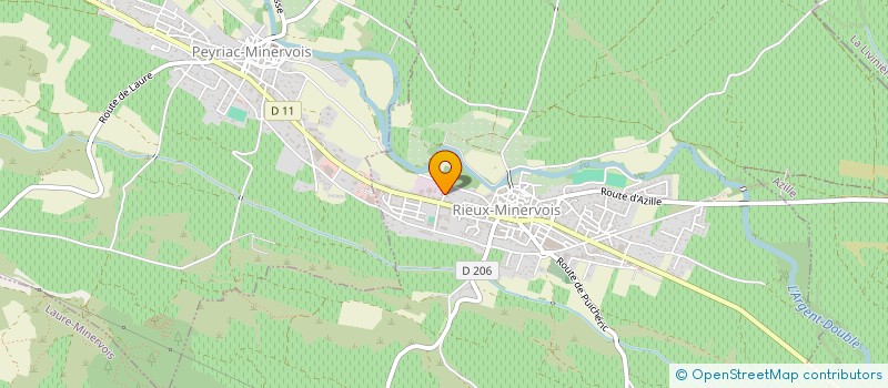 localisation de l'entreprise SCI LE COLOMBIER à CAUNES-MINERVOIS