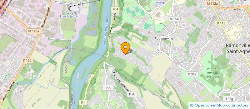 localisation de l'entreprise SCI LE COLOMBIER à TOULOUSE