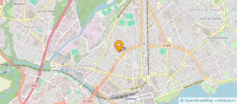 localisation de l'entreprise SCI LE COLOVRY à ANNECY