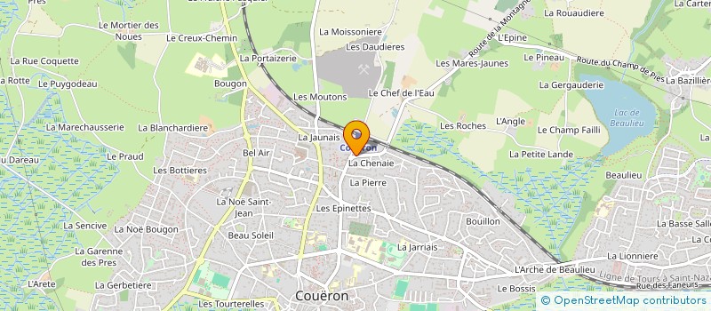 localisation de l'entreprise SCI LE COLVESTRE à COUERON