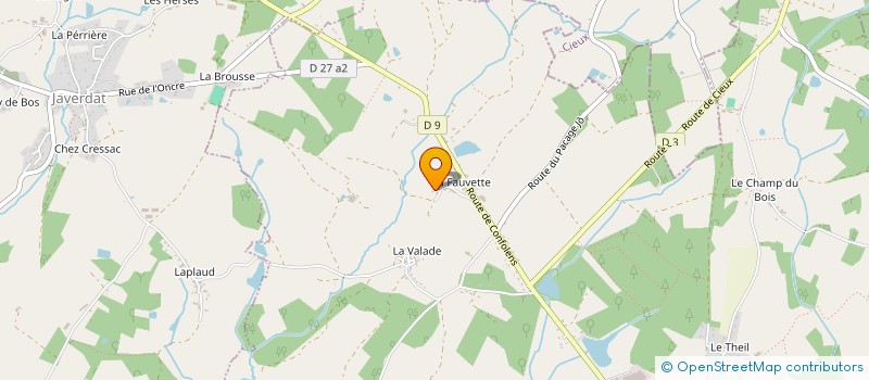 localisation de l'entreprise SCI LE COMBEAU à ORADOUR-SUR-GLANE