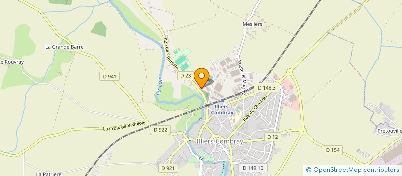 localisation de l'entreprise SCI LE COMBRAY à ILLIERS-COMBRAY