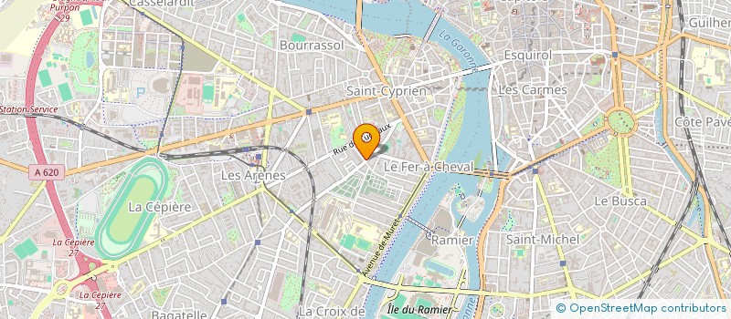 localisation de l'entreprise SCI LE COMPTE D'EMMA à TOULOUSE