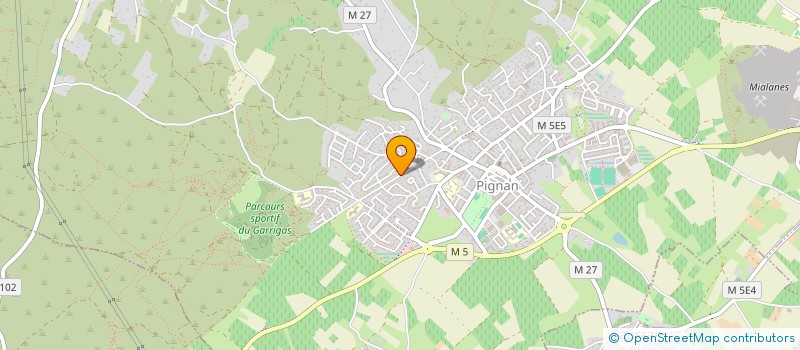 localisation de l'entreprise SCI LE CONCEPT IMMOBILIER  PIGNAN