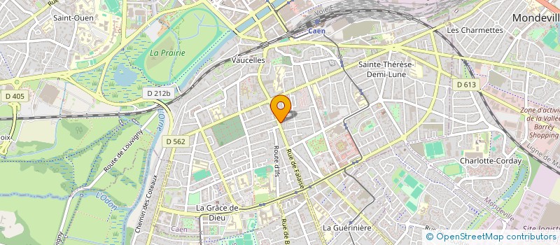 localisation de l'entreprise SCI LE CONCORDE à CAEN