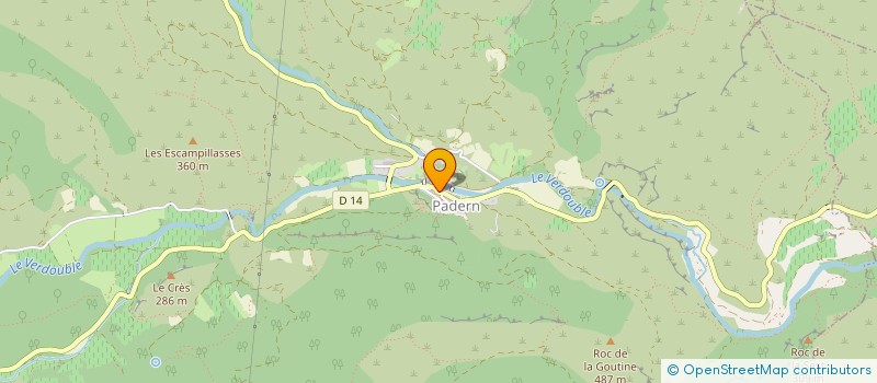 localisation de l'entreprise SCI LE CONFLUENT  PADERN