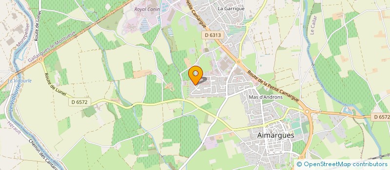 localisation de l'entreprise SCI LE CONQUISTADOR  AIMARGUES