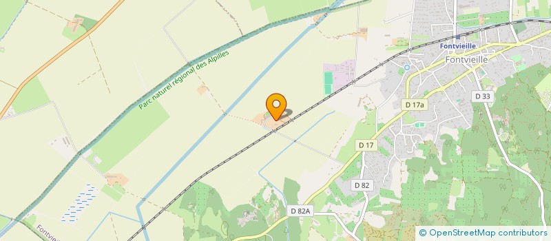 localisation de l'entreprise SCI LE CONSERVATOIRE  FONTVIEILLE