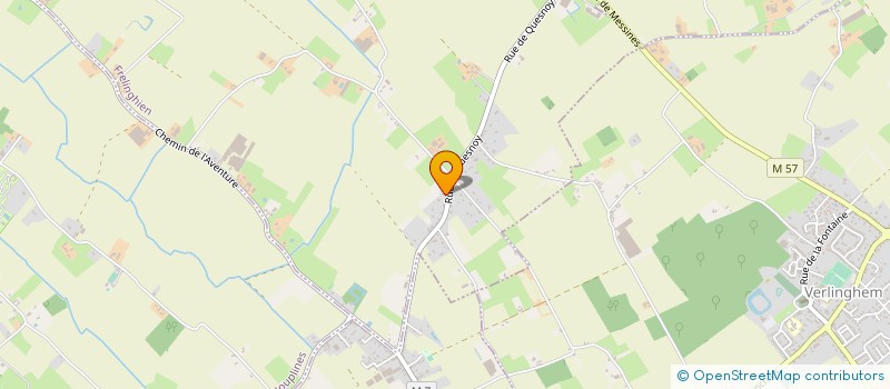 localisation de l'entreprise SCI LE COQ DE PAILLE  FRELINGHIEN