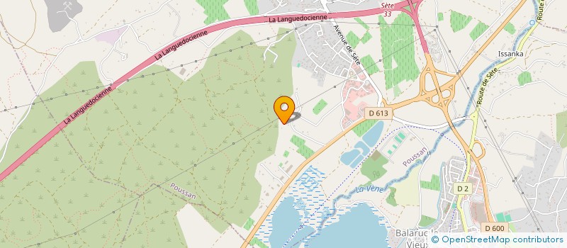 localisation de l'entreprise SCI LE CORAIL  POUSSAN