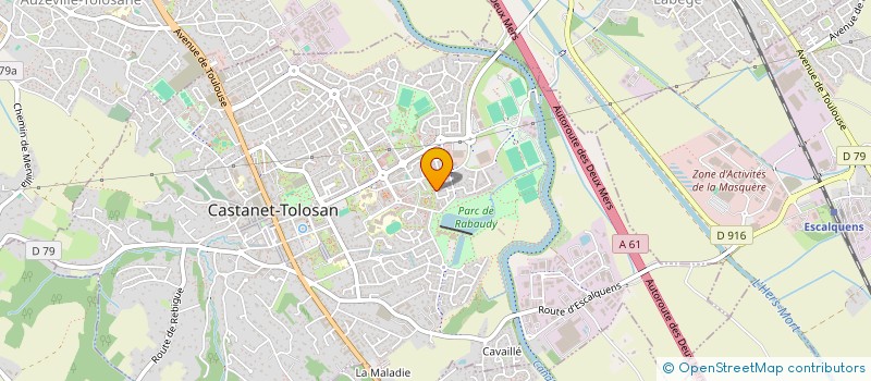 localisation de l'entreprise SCI LE CORALIA à CASTANET-TOLOSAN