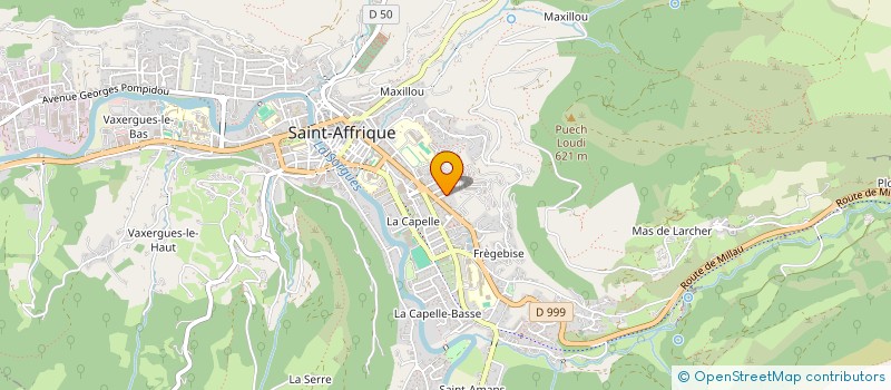 localisation de l'entreprise SCI LE CORALIE à SAINT-AFFRIQUE