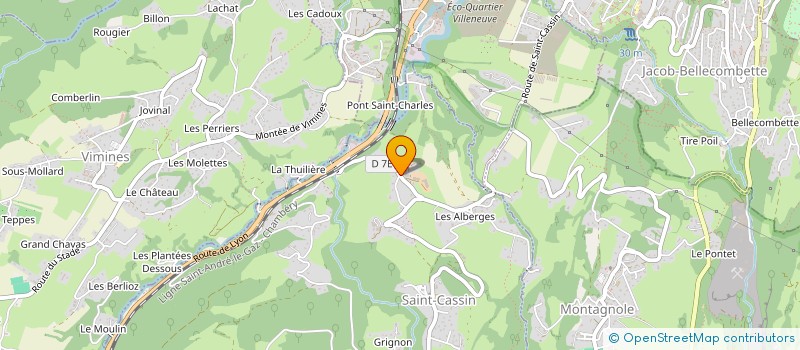 localisation de l'entreprise SCI LE CORBELET  SAINT-SULPICE