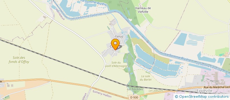 localisation de l'entreprise SCI LE CORBUSIER  HOMBLEUX