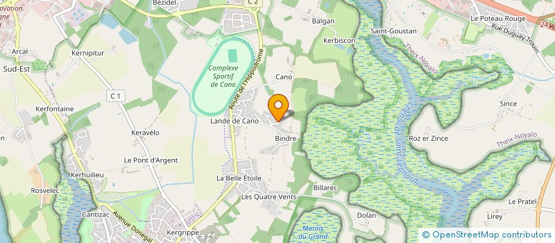 localisation de l'entreprise SCI LE CORGUILLE LE GAIL à SENE