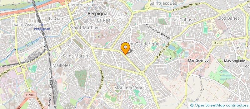 localisation de l'entreprise SCI LE CORIPHENE à PERPIGNAN