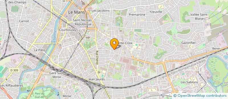 localisation de l'entreprise SCI LE CORMIER  LE MANS