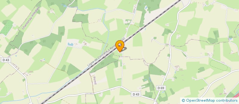 localisation de l'entreprise SCI LE CORMIER  LOUE