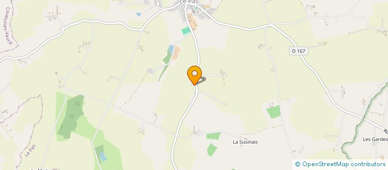 localisation de l'entreprise SCI LE CORMIER  LE PAS