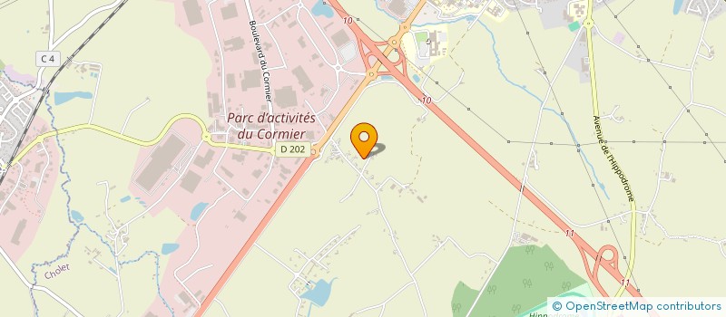 localisation de l'entreprise SCI LE CORMIER NICOLAS à CHOLET