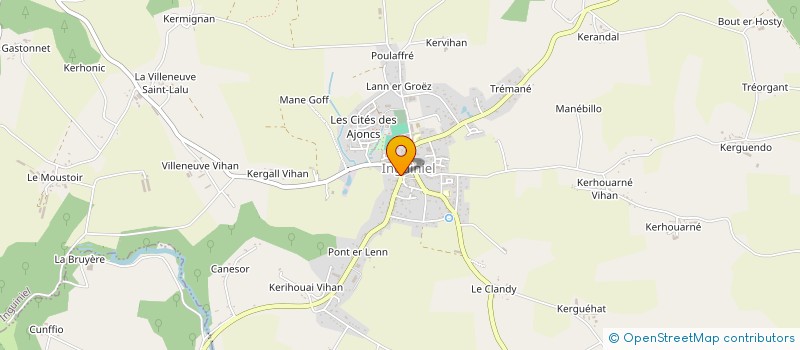 localisation de l'entreprise SCI LE CORRE-LE MESTRE  INGUINIEL