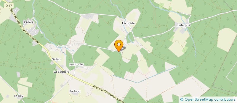 localisation de l'entreprise SCI LE CORRE MJ  SOUSTONS