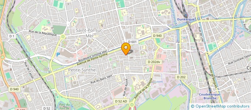 localisation de l'entreprise SCI LE CORSAIRE à DUNKERQUE