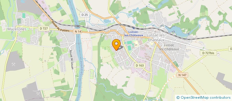 localisation de l'entreprise SCI LE COTEAU  GOUEX