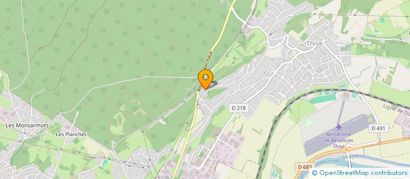 localisation de l'entreprise SCI LE COTTAGE  SAINT-VIT