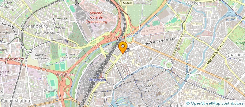 localisation de l'entreprise SCI LE COUCOU à STRASBOURG