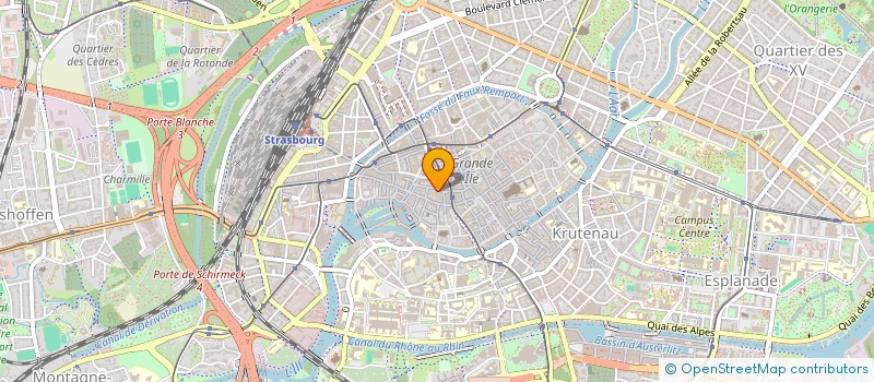 localisation de l'entreprise SCI LE COUCOU  STRASBOURG