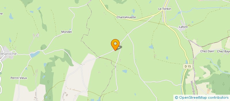 localisation de l'entreprise SCI LE COUDE  MONTAIGUET-EN-FOREZ