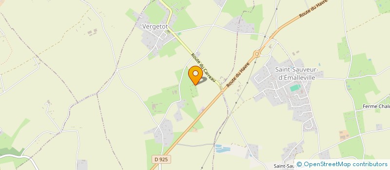 localisation de l'entreprise SCI LE COUDRAY  VERGETOT