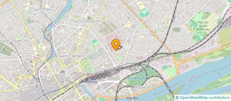 localisation de l'entreprise SCI LE COURLIS à NANTES